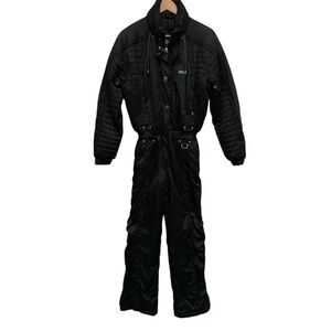 Vintage Killy Ski Suit Black Size 6